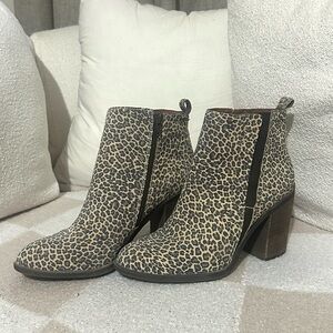 Lucky Brand Leopard Booties